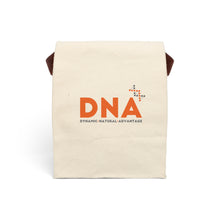 Load image into Gallery viewer, DNA Wellness canvas lunch bag with strap
