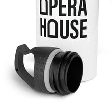 Load image into Gallery viewer, Lebanon Opera House Stainless Steel Water Bottle (Black on white)