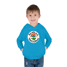 Load image into Gallery viewer, Rainbow Playschool toddler pullover fleece hoodie