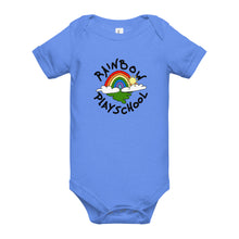 Load image into Gallery viewer, Rainbow Playschool short sleeve onesie
