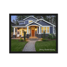Load image into Gallery viewer, Realtor Gift Framed canvas