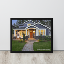 Load image into Gallery viewer, Realtor Gift Framed canvas