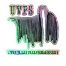 Load image into Gallery viewer, Upper Valley Paranormal Society Holographic stickers