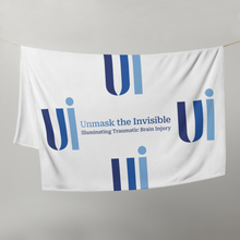 Load image into Gallery viewer, Unmask the Invisible Throw Blanket
