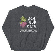 Load image into Gallery viewer, Woodstock Farmers' Market Unisex Crewneck Sweatshirt