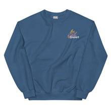 Load image into Gallery viewer, Be Kind or Be Quiet crewneck sweatshirt