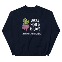 Load image into Gallery viewer, Woodstock Farmers' Market Unisex Crewneck Sweatshirt