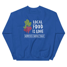 Load image into Gallery viewer, Woodstock Farmers' Market Unisex Crewneck Sweatshirt