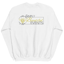 Load image into Gallery viewer, Simply Beeutiful Events Unisex Sweatshirt