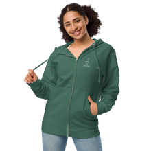 Load image into Gallery viewer, Daybreak Unisex fleece zip up hoodie