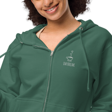 Load image into Gallery viewer, Daybreak Unisex fleece zip up hoodie