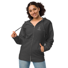 Load image into Gallery viewer, Daybreak Unisex fleece zip up hoodie
