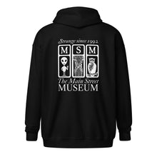 Load image into Gallery viewer, Main Street Museum "Strange Since 1992" Alien Unisex heavy blend zip hoodie
