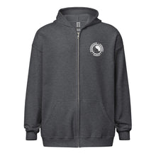 Load image into Gallery viewer, Woodstock Farmers' Market Unisex zip hoodie