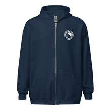 Load image into Gallery viewer, Woodstock Farmers' Market Unisex zip hoodie