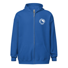 Load image into Gallery viewer, Woodstock Farmers' Market Unisex zip hoodie