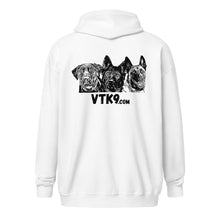 Load image into Gallery viewer, VTK9 unisex heavy blend zip hoodie