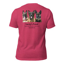 Load image into Gallery viewer, Lacey's Fund unisex t-shirt