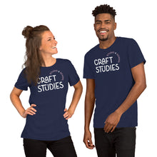 Load image into Gallery viewer, Craft Studies Unisex t-shirt - Navy