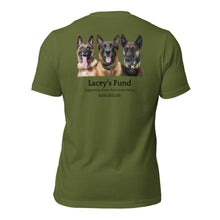 Load image into Gallery viewer, Lacey's Fund unisex t-shirt