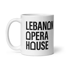 Load image into Gallery viewer, Lebanon Opera House White glossy mug
