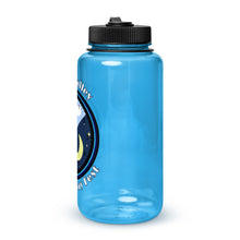 Load image into Gallery viewer, Upper Valley 24 Hour Play Festival Wide mouth plastic water bottle