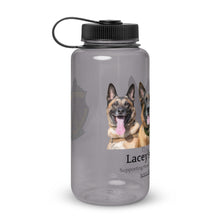 Load image into Gallery viewer, Lacey's Fund wide mouth plastic water bottle