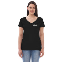 Load image into Gallery viewer, Finest Kind Short Sleeve Women’s recycled v-neck t-shirt
