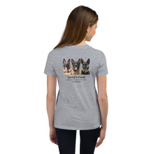 Load image into Gallery viewer, Lacey's Fund youth short sleeve tshirt