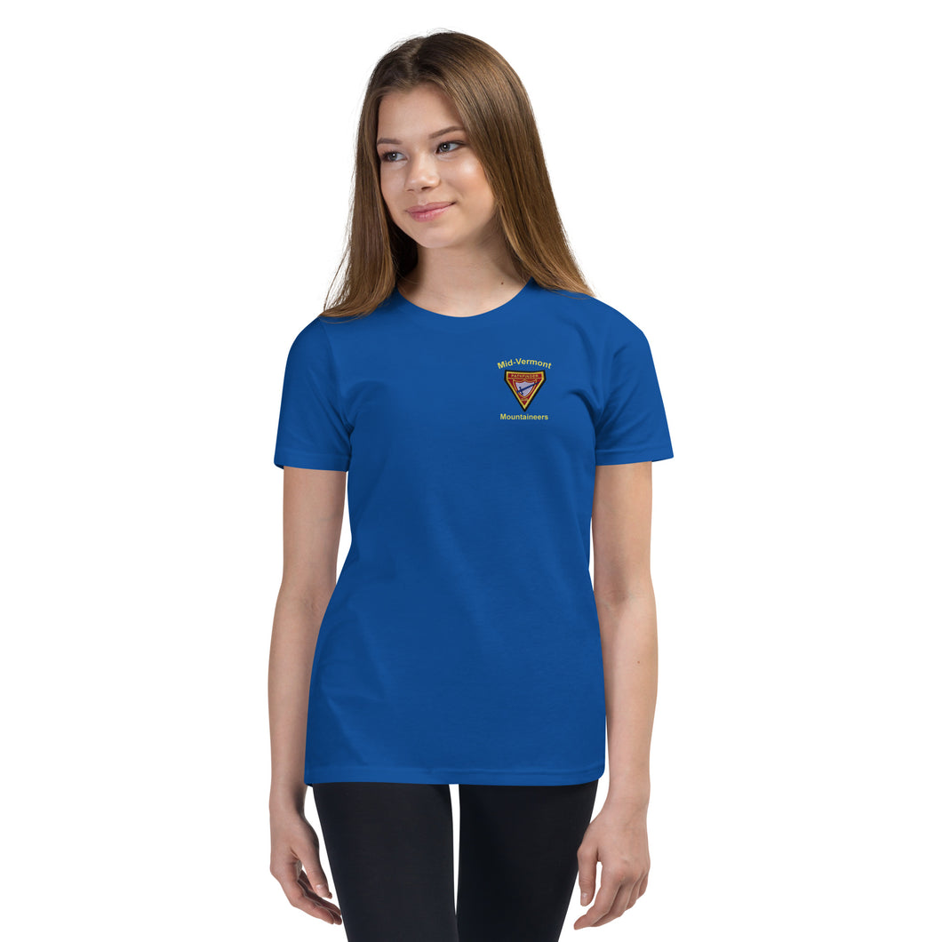 Mid-Vermont Pathfinders Youth Short Sleeve T-Shirt