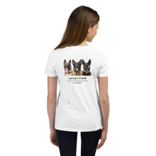Load image into Gallery viewer, Lacey's Fund youth short sleeve tshirt