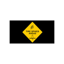Load image into Gallery viewer, Tire Spikes - Cat Crossing - Bumper Stickers