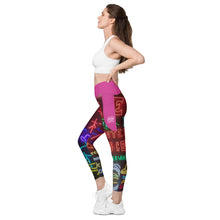 Load image into Gallery viewer, DTLA neon leggings with pockets