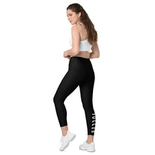 Load image into Gallery viewer, Hartford Soccer Leggings with pockets - Black