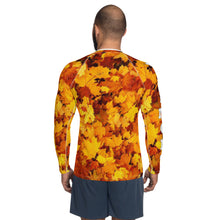 Load image into Gallery viewer, Vermont Autumn Men's Rash Guard Long Sleeve