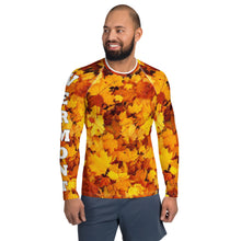 Load image into Gallery viewer, Vermont Autumn Men's Rash Guard Long Sleeve