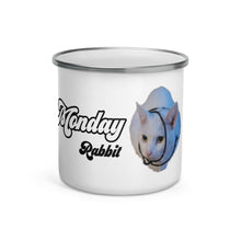 Load image into Gallery viewer, Monday Rabbit Enamel Mug