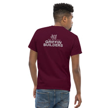 Load image into Gallery viewer, Griffin Builders - Grey heavyweight tee