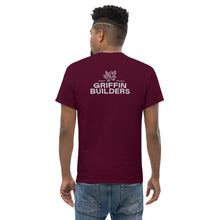 Load image into Gallery viewer, Griffin Builders - Grey heavyweight tee