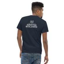 Load image into Gallery viewer, Griffin Builders - Grey heavyweight tee