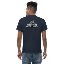 Load image into Gallery viewer, Griffin Builders - Grey heavyweight tee