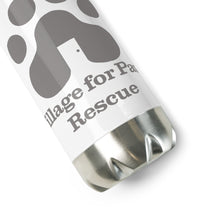Load image into Gallery viewer, Village for Paws Stainless Steel Water Bottle
