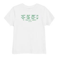 Load image into Gallery viewer, Mount Mansfield Vermont Coordinates Toddler T-Shirt