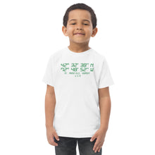 Load image into Gallery viewer, Mount Mansfield Vermont Coordinates Toddler T-Shirt