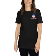 Load image into Gallery viewer, Labor Day - Serving Since 1882 Unisex T-Shirt - Customizable Union Back Print