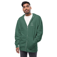 Load image into Gallery viewer, Daybreak Unisex fleece zip up hoodie