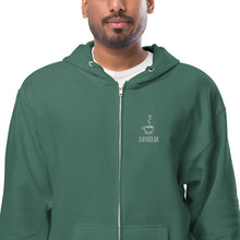 Load image into Gallery viewer, Daybreak Unisex fleece zip up hoodie