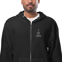 Load image into Gallery viewer, Daybreak Unisex fleece zip up hoodie