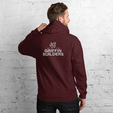 Load image into Gallery viewer, Griffin Builders - Grey Unisex Hoodie