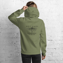 Load image into Gallery viewer, Wild Roots Wellness Unisex Hoodie (no team)